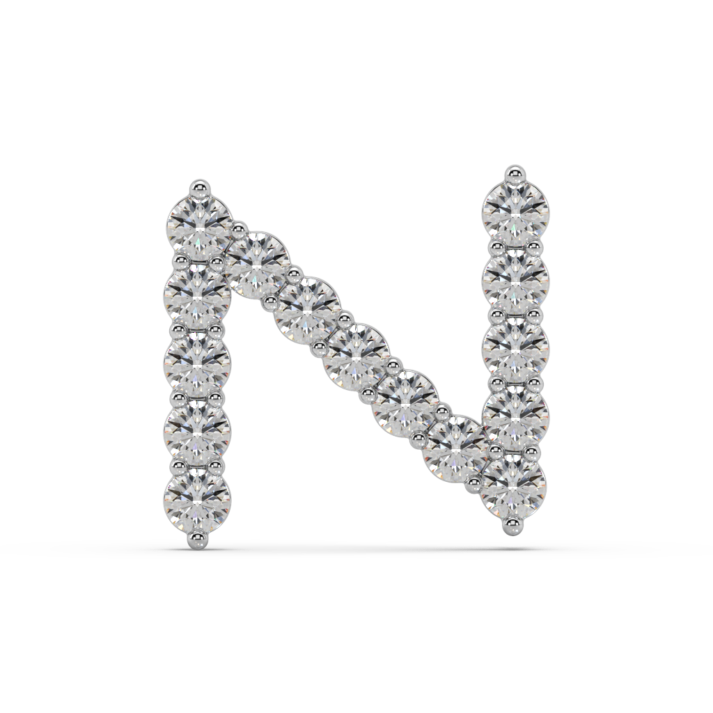 Initial Necklace - Statement 0.15ct Pointer