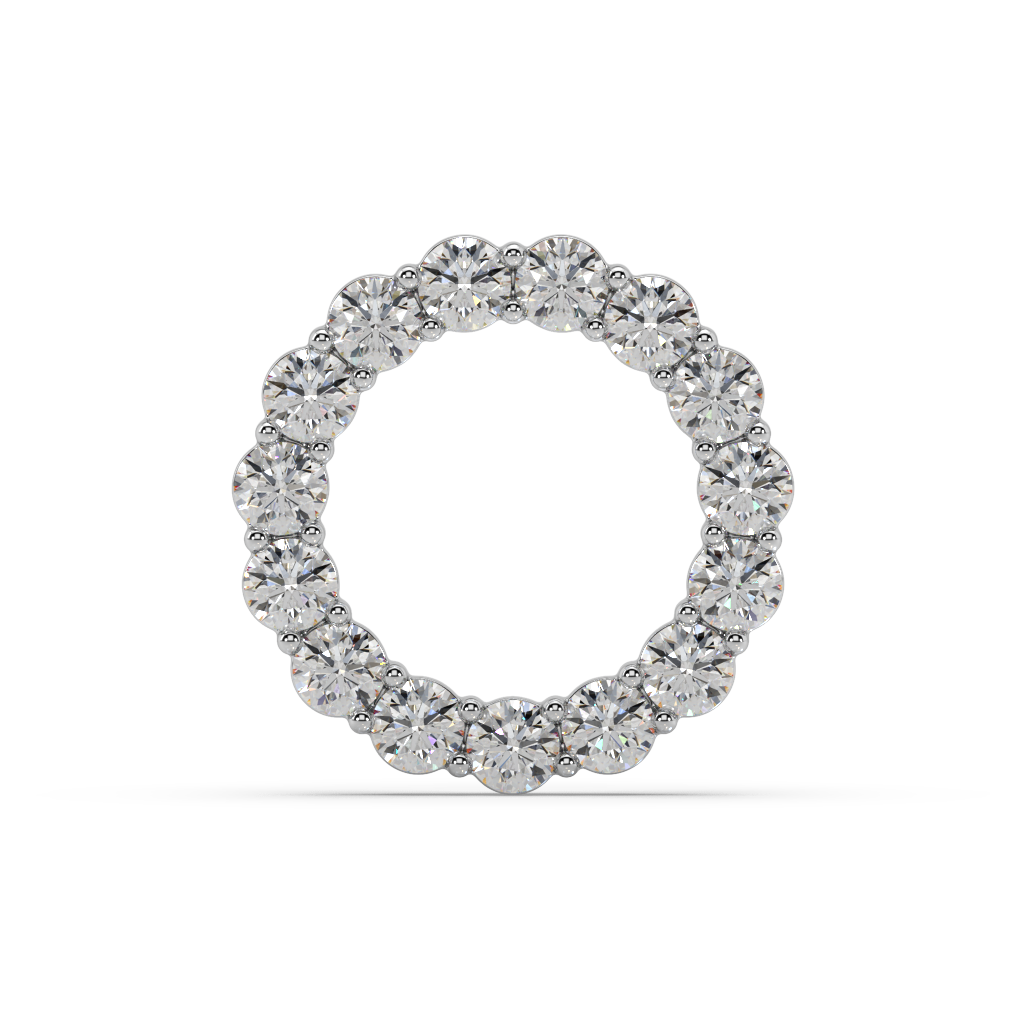 Initial Necklace - Statement 0.15ct Pointer