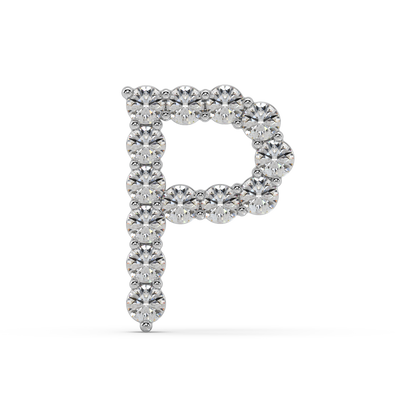 Initial Necklace - Statement 0.15ct Pointer