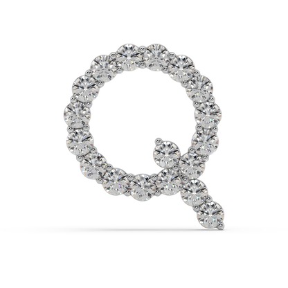 Initial Necklace - Statement 0.15ct Pointer