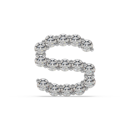 Initial Necklace - Statement 0.15ct Pointer