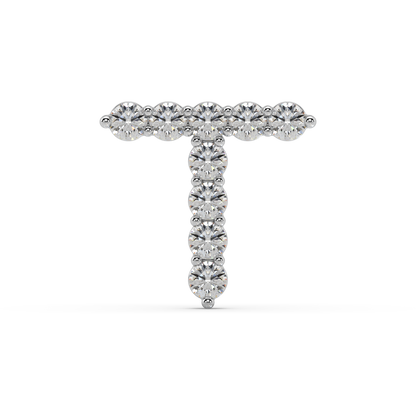 Initial Necklace - Statement 0.15ct Pointer