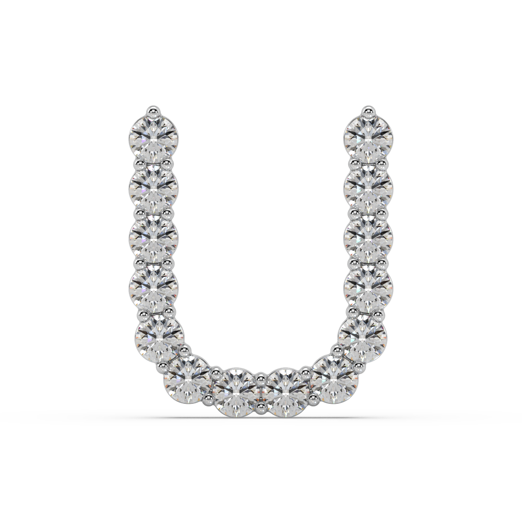 Initial Necklace - Statement 0.15ct Pointer