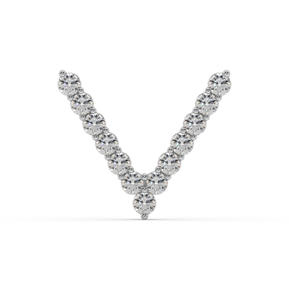 Initial Necklace - Statement 0.15ct Pointer