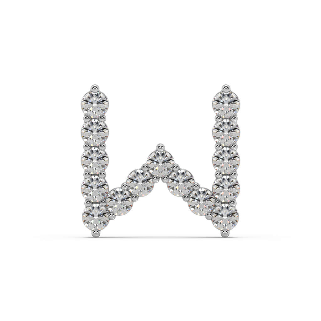 Initial Necklace - Statement 0.15ct Pointer