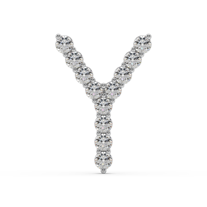 Initial Necklace - Statement 0.15ct Pointer