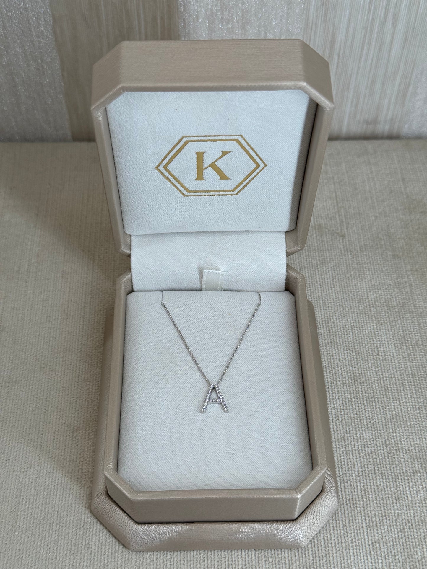 Initial Necklace - Small 1cm