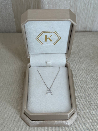 Initial Necklace - Small 1cm