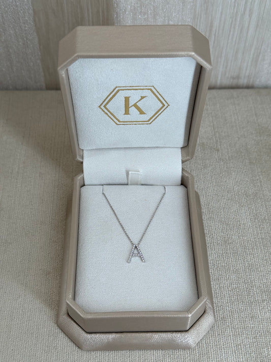 Initial Necklace - Small 1cm