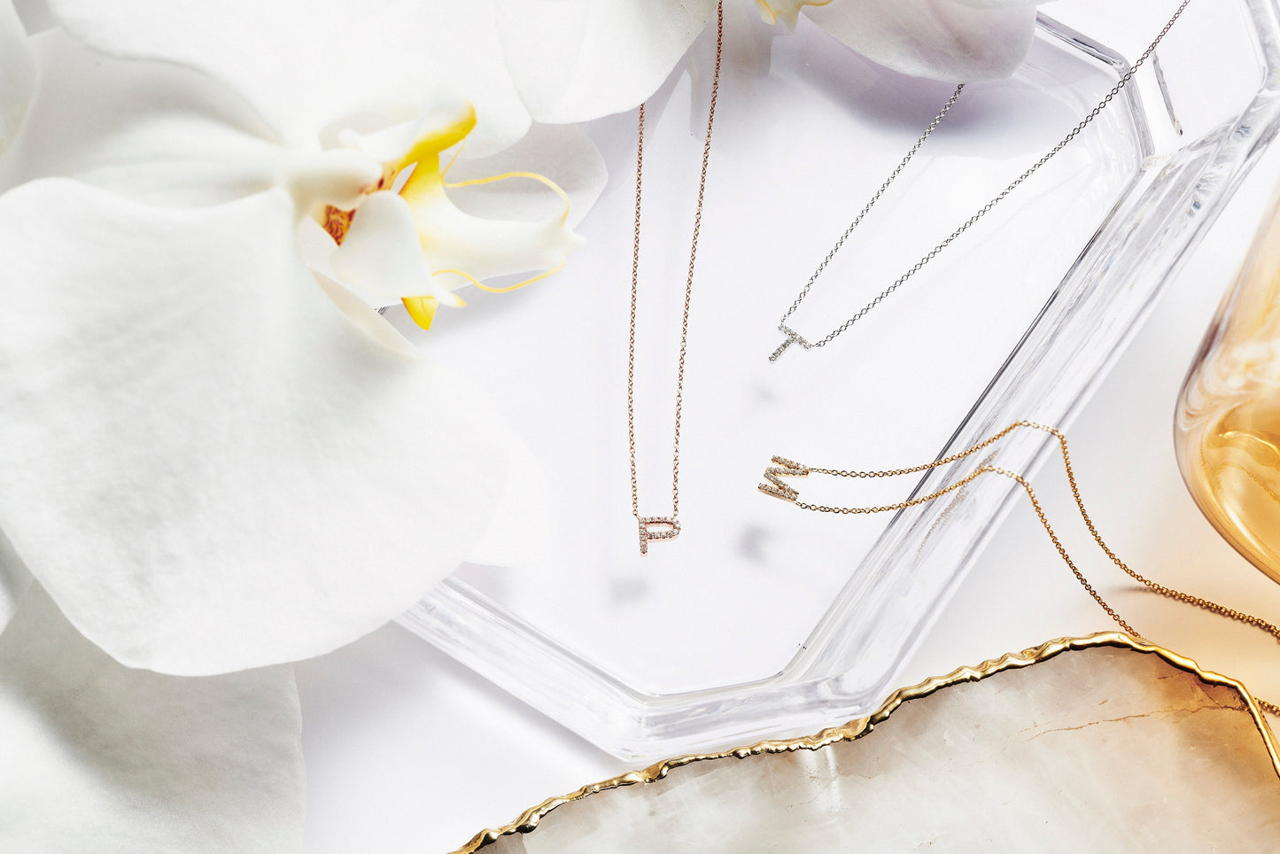 Initial Necklace - Petite 5mm