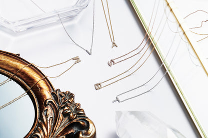 Initial Necklace - Petite 5mm