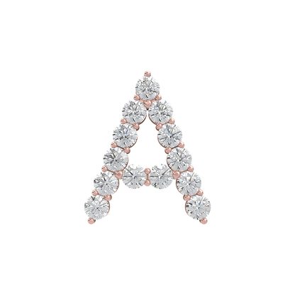 Initial Necklace - Large 0.10ct Pointer