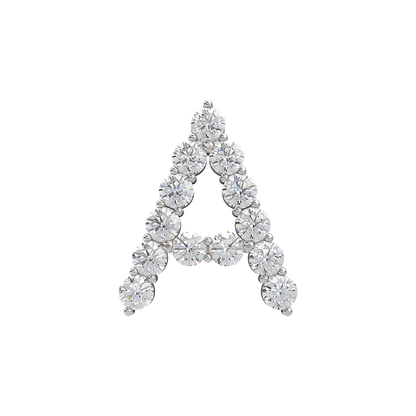 Initial Necklace - Large 0.10ct Pointer