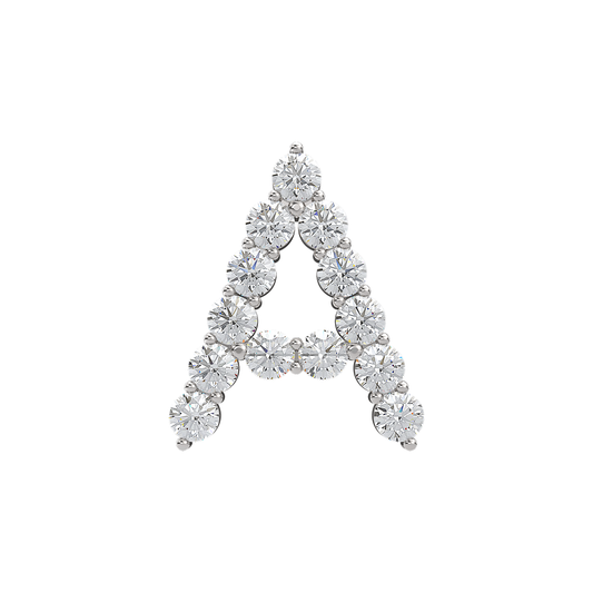 Initial Necklace - Large 0.10ct Pointer