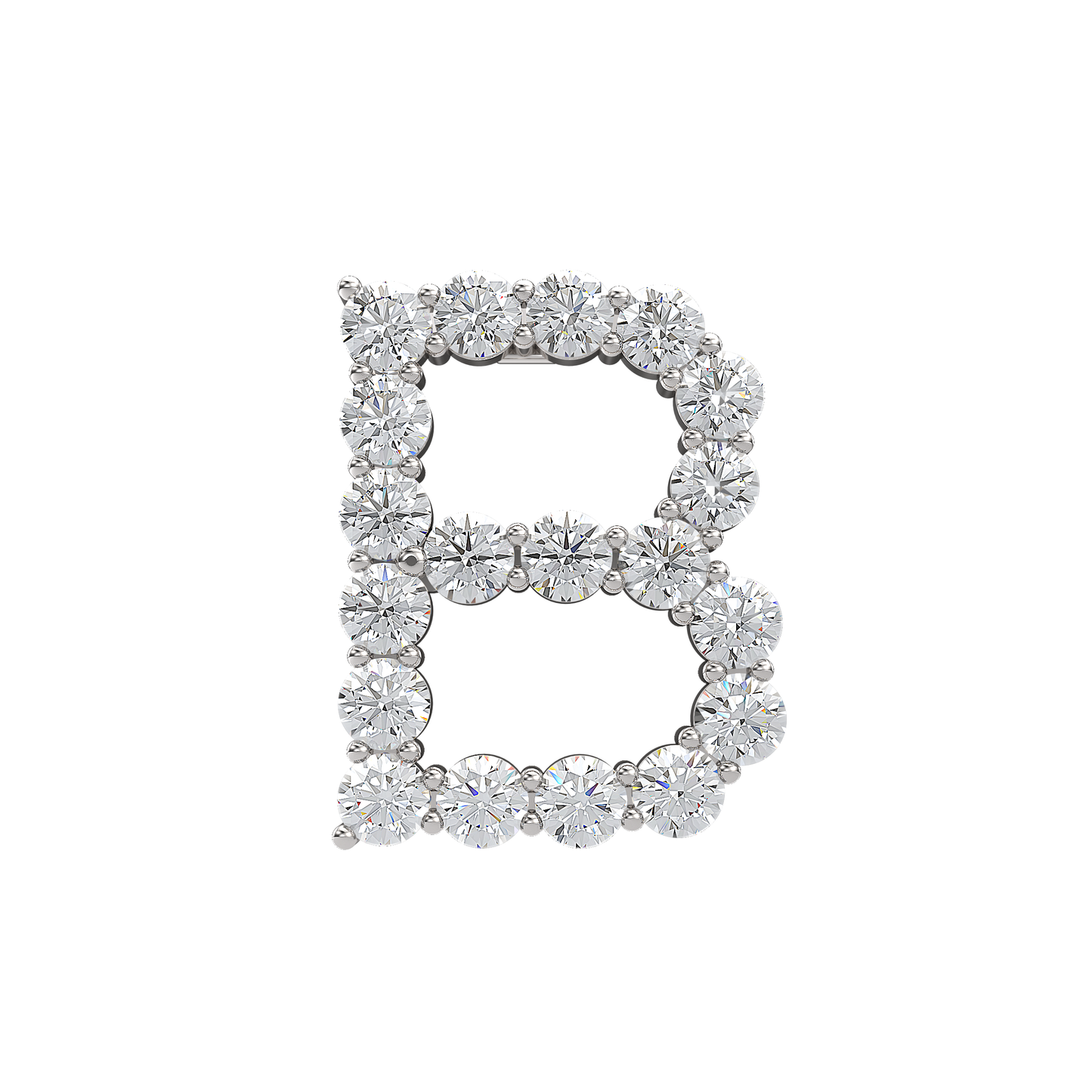 Initial Necklace - Large 0.10ct Pointer