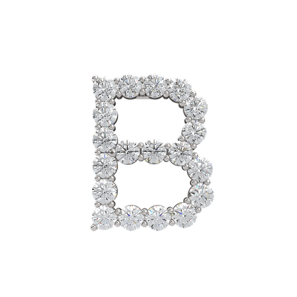 Initial Necklace - Large 0.10ct Pointer