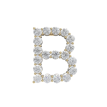 Initial Necklace - Large 0.10ct Pointer