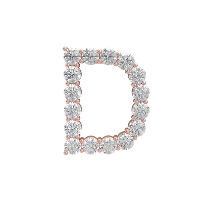 Initial Necklace - Large 0.10ct Pointer