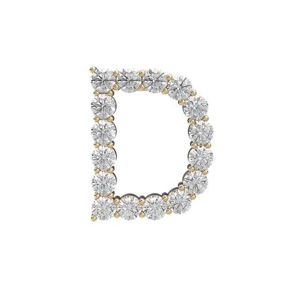 Initial Necklace - Large 0.10ct Pointer