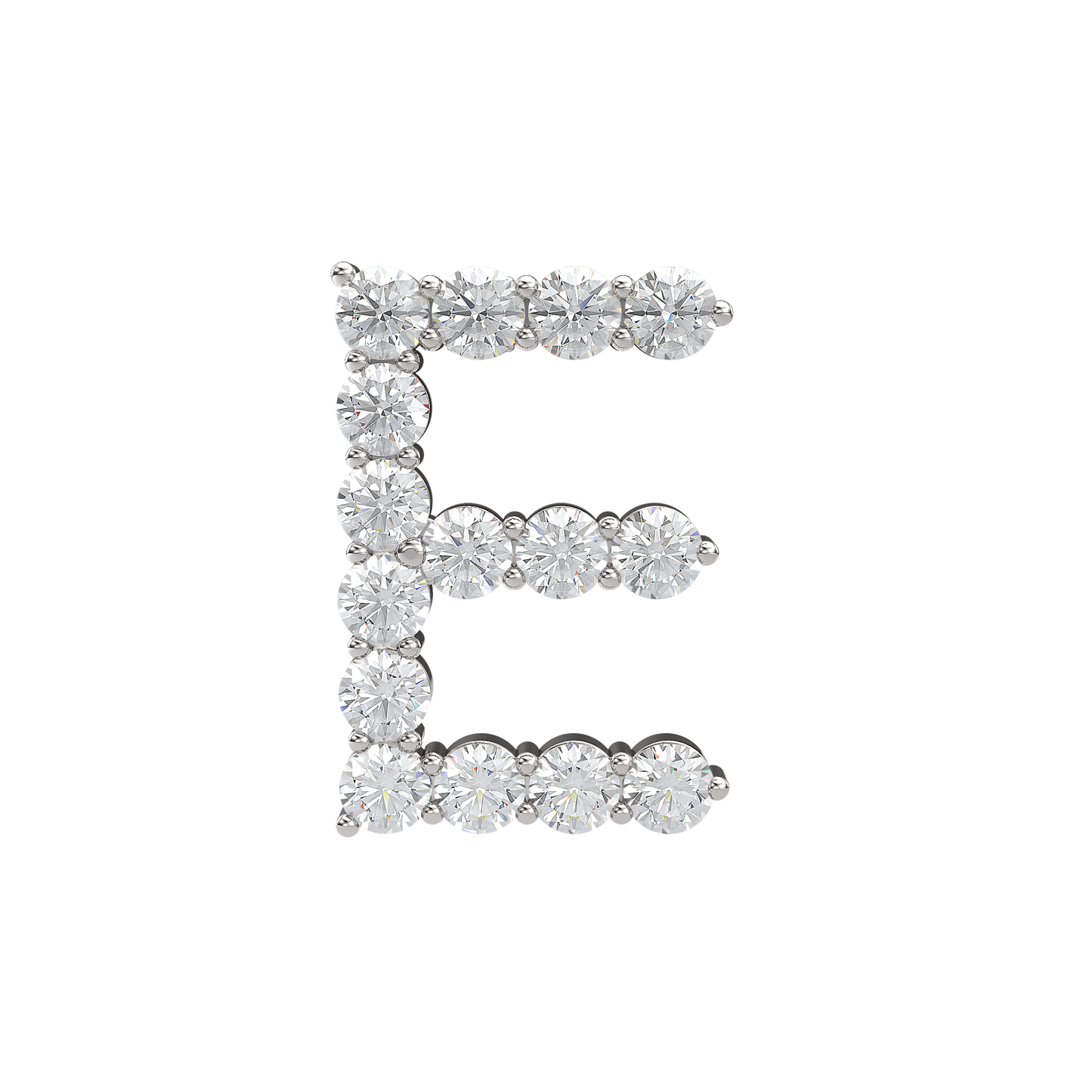 Initial Necklace - Large 0.10ct Pointer