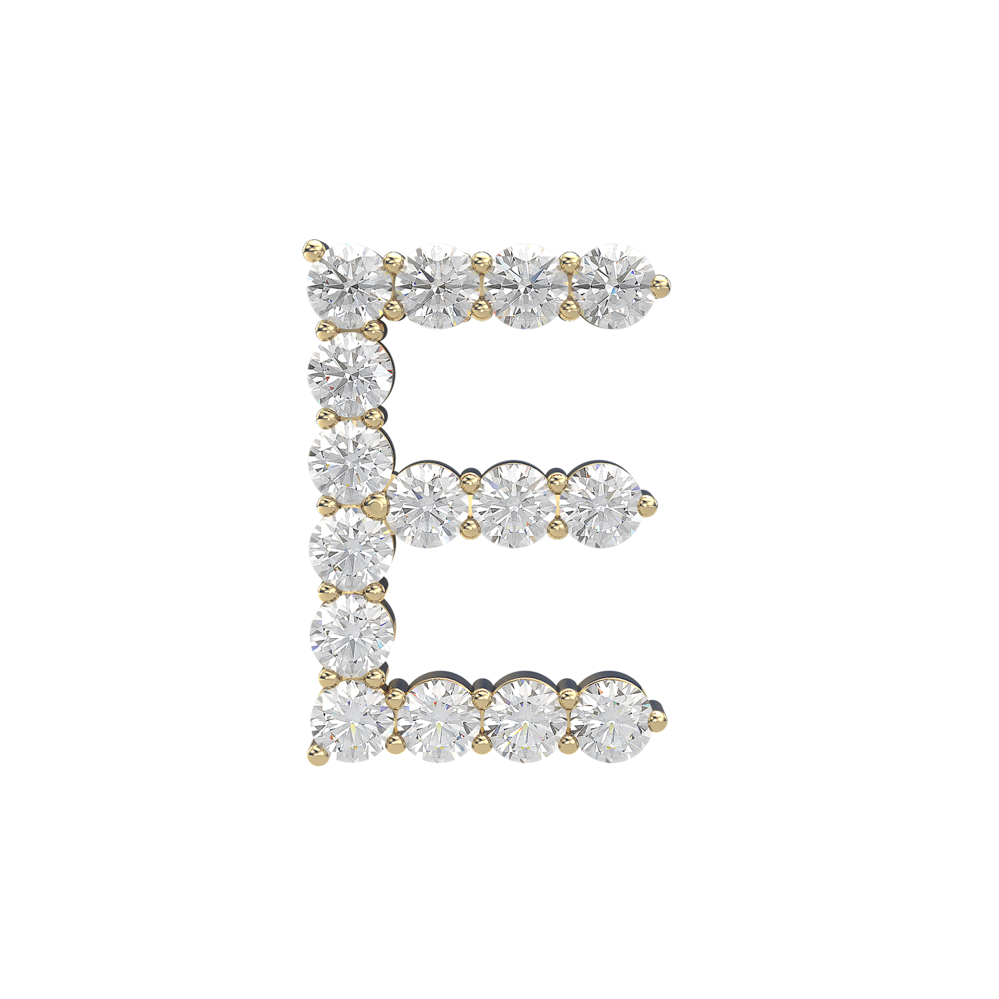 Initial Necklace - Large 0.10ct Pointer