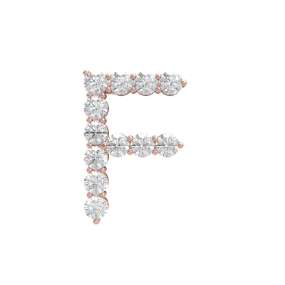 Initial Necklace - Large 0.10ct Pointer
