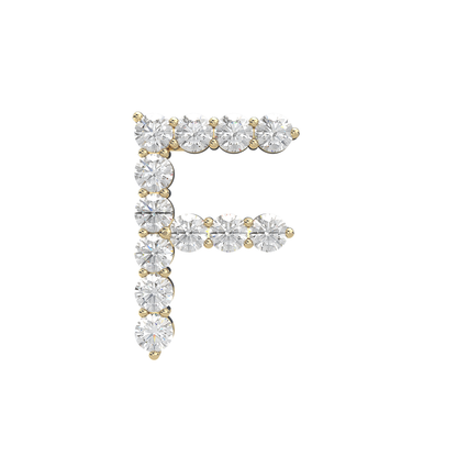 Initial Necklace - Large 0.10ct Pointer