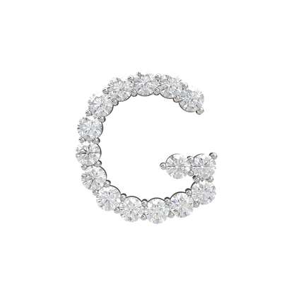 Initial Necklace - Large 0.10ct Pointer
