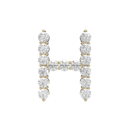 Initial Necklace - Large 0.10ct Pointer