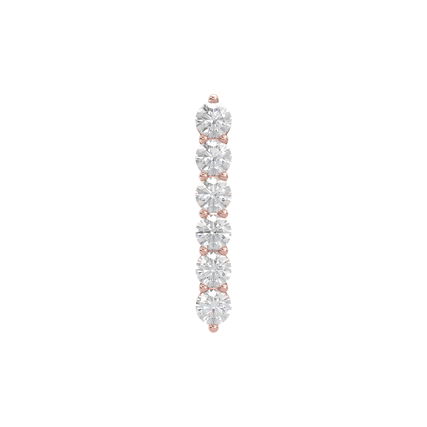 Initial Necklace - Large 0.10ct Pointer