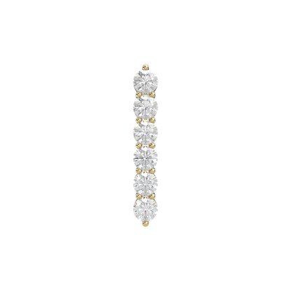 Initial Necklace - Large 0.10ct Pointer