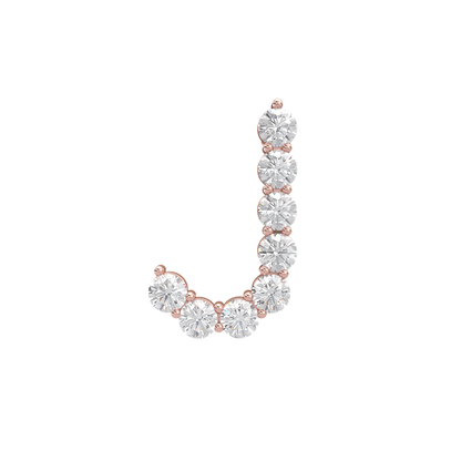 Initial Necklace - Large 0.10ct Pointer