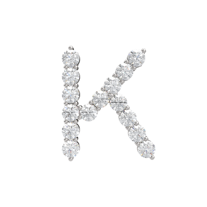 Initial Necklace - Large 0.10ct Pointer