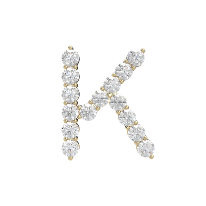 Initial Necklace - Large 0.10ct Pointer
