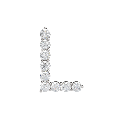 Initial Necklace - Large 0.10ct Pointer