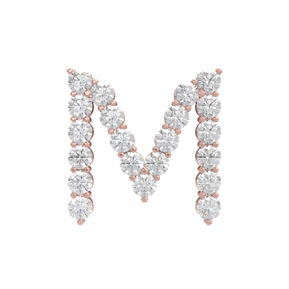 Initial Necklace - Large 0.10ct Pointer