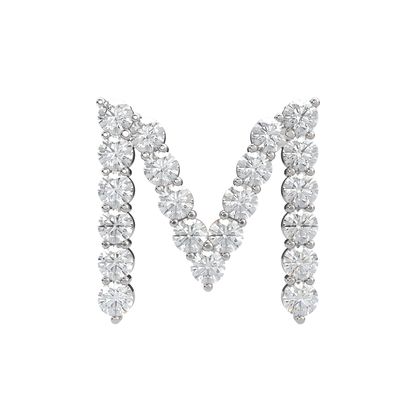 Initial Necklace - Large 0.10ct Pointer