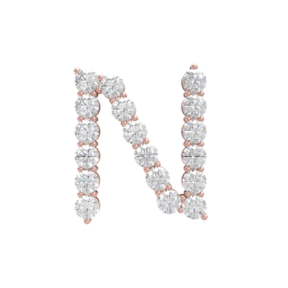 Initial Necklace - Large 0.10ct Pointer