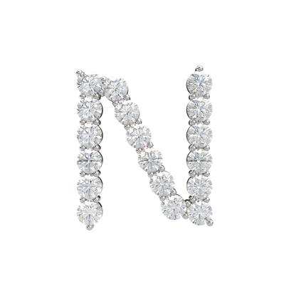 Initial Necklace - Large 0.10ct Pointer