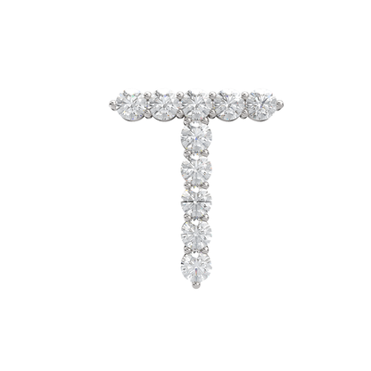 Initial Necklace - Large 0.10ct Pointer