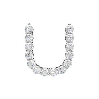 Initial Necklace - Large 0.10ct Pointer