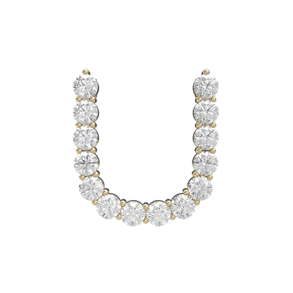 Initial Necklace - Large 0.10ct Pointer