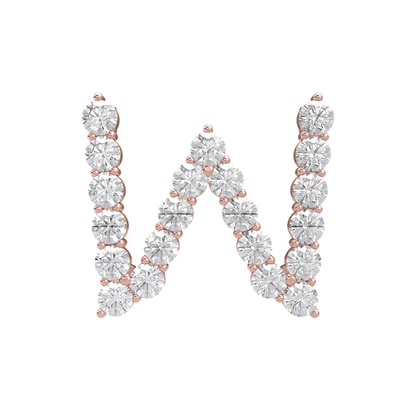 Initial Necklace - Large 0.10ct Pointer