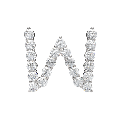 Initial Necklace - Large 0.10ct Pointer