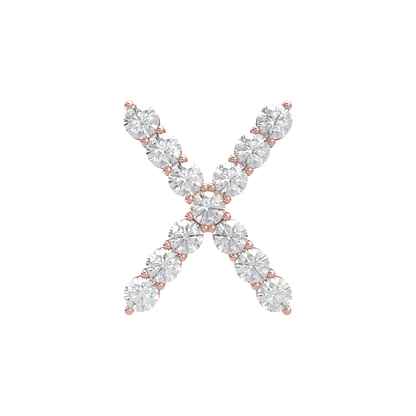 Initial Necklace - Large 0.10ct Pointer