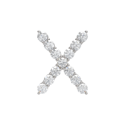 Initial Necklace - Large 0.10ct Pointer