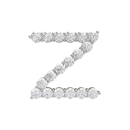 Initial Necklace - Large 0.10ct Pointer