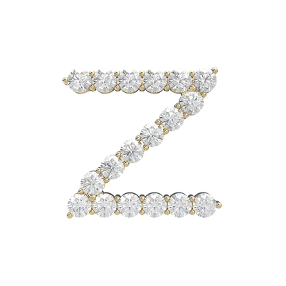 Initial Necklace - Large 0.10ct Pointer