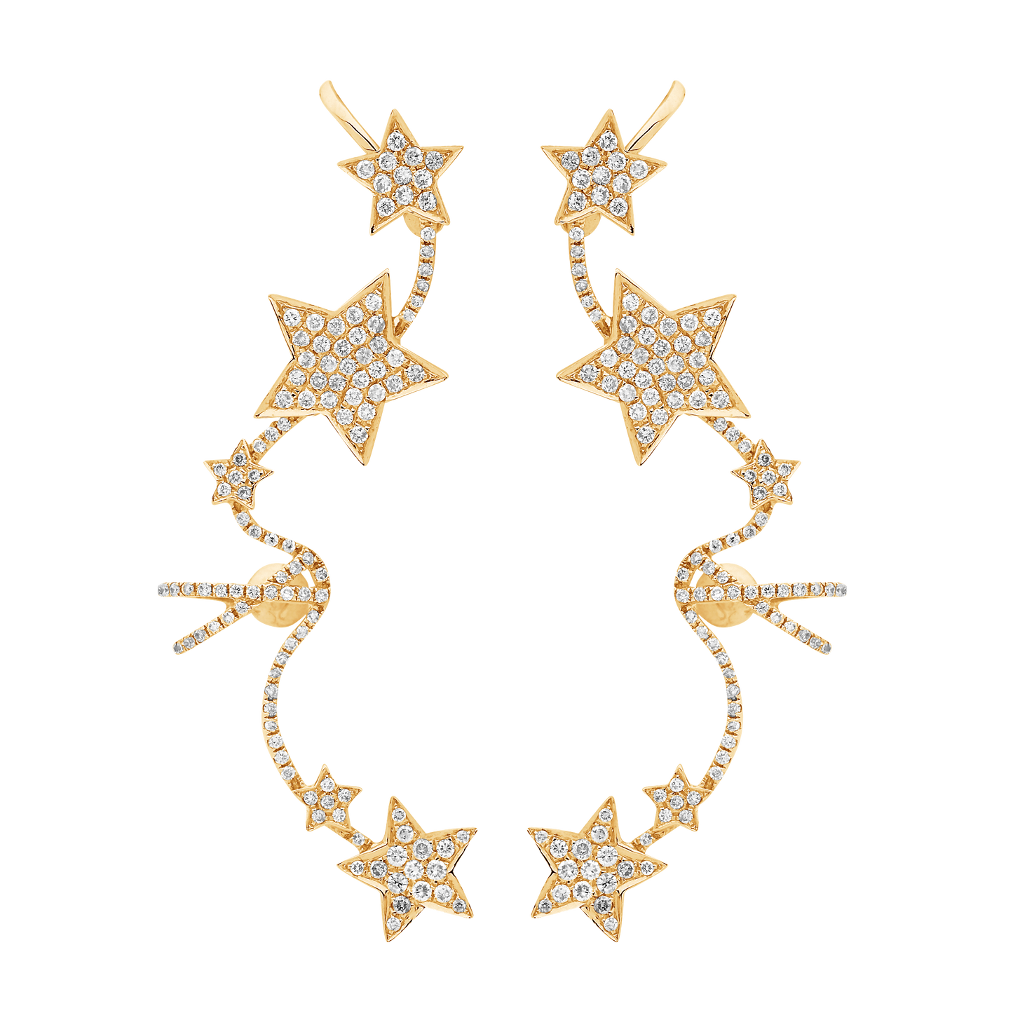 STARRY NIGHT EAR CUFFS