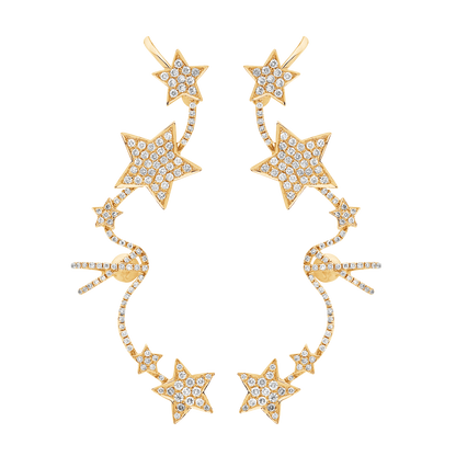 STARRY NIGHT EAR CUFFS